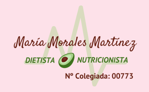 María Morales Martínez – Nutricionista y Dietista 